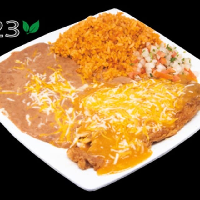 D23 Chile Relleno Plate.