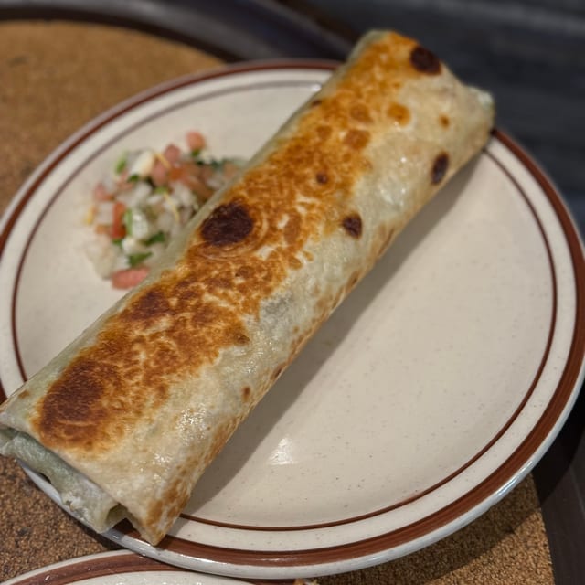 Carnitas Burrito.