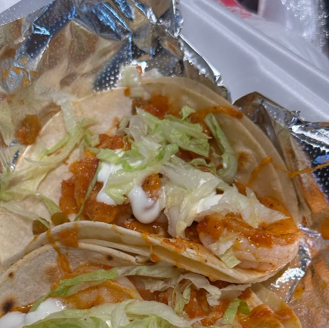 Shrimp Taco.